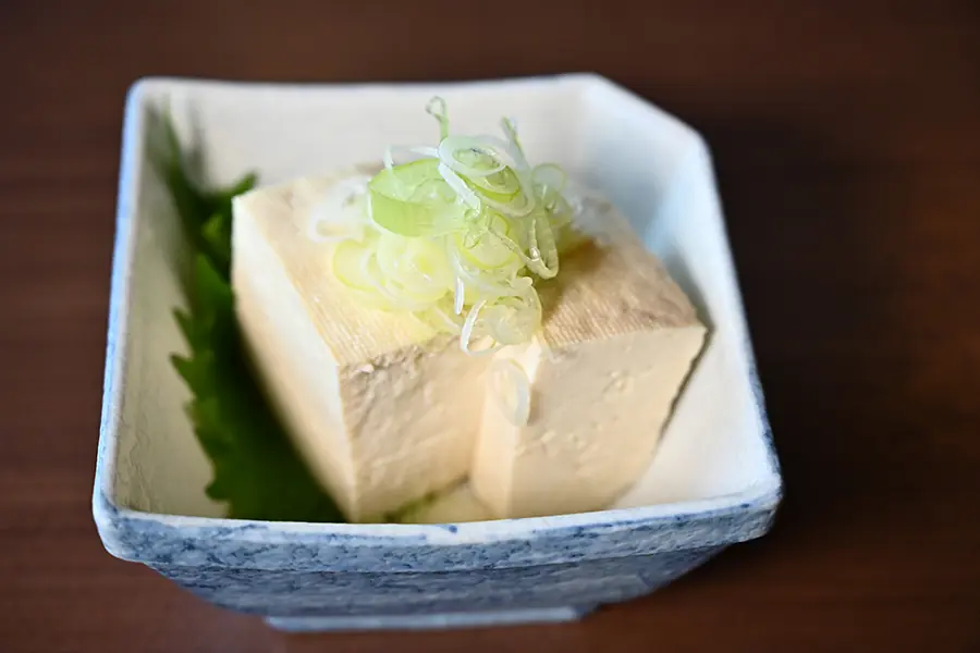 西沢豆腐の冷奴